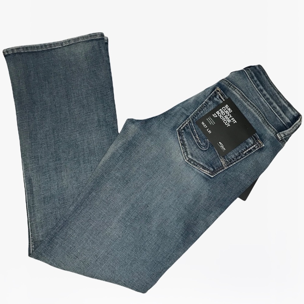 Silver Jeans Co. Suki Curvy Fit Boot Cut Women’s Jeans 27 - Picture 11 of 17